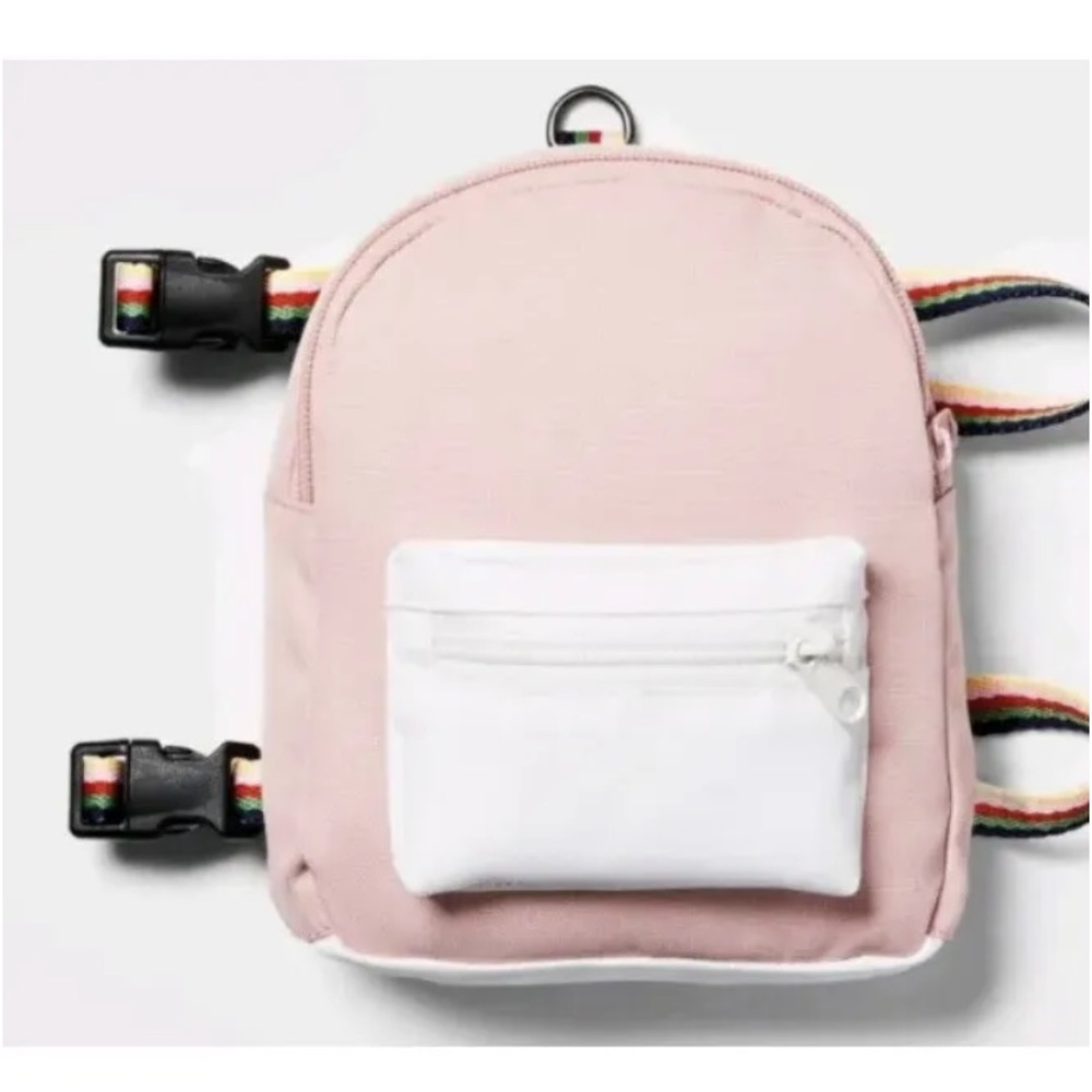 Boots & Barkley Backpack Adjustable Dog Harness PINK NEW Medium or Small Choose!
